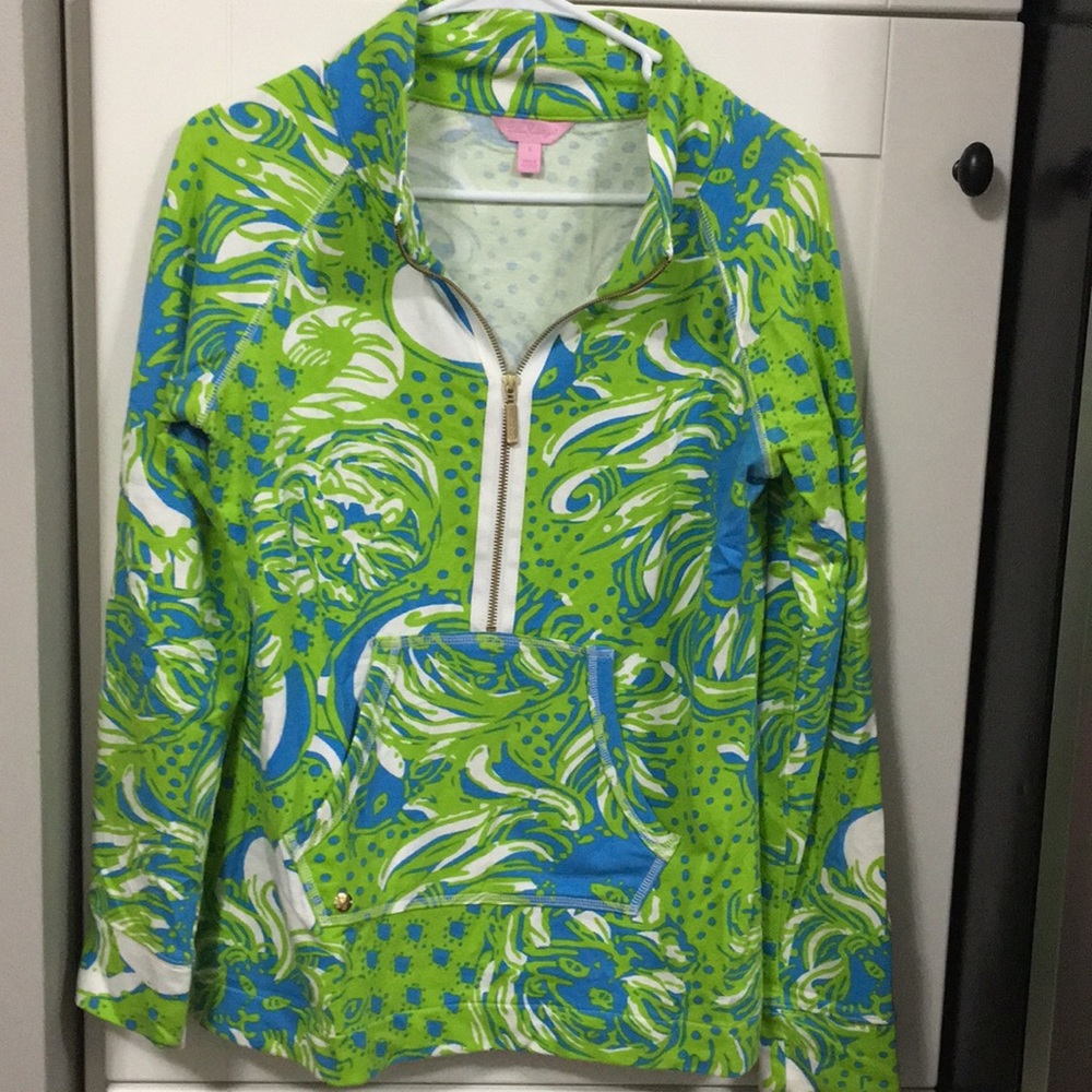 Lilly Pulitzer 1/2 zip pullover